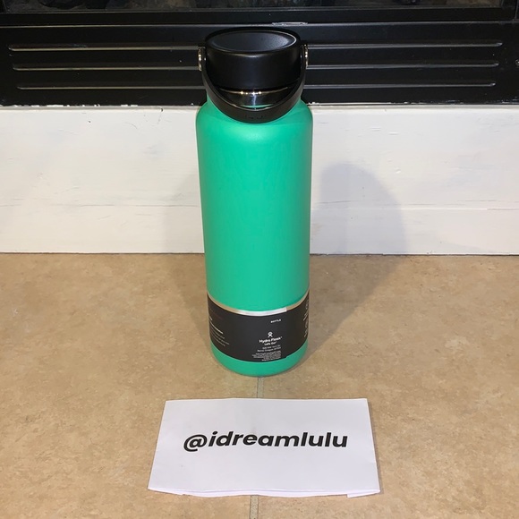 🌿NWT Hydroflask Spearmint 40oz Wide Mouth - Picture 3 of 6